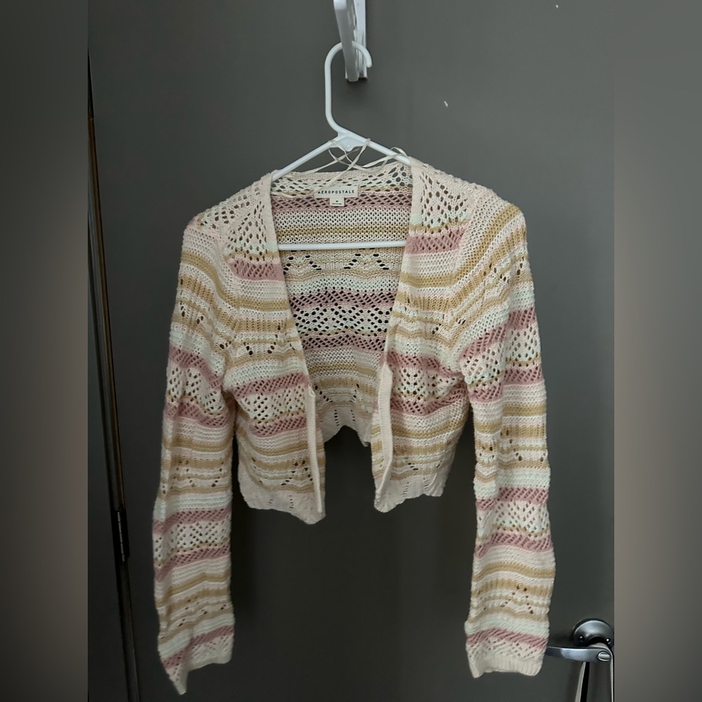 Aeropostale colorful cardigan